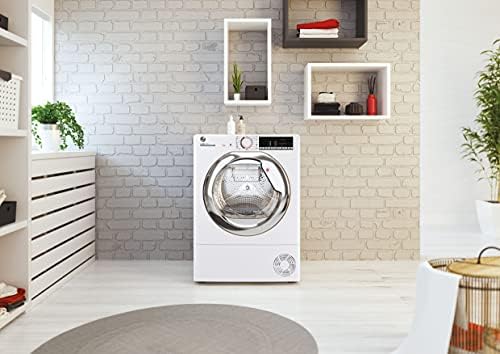 Hoover H-Dry 300 HLEH9A2TCE Freestanding Heat Pump Tumble Dryer, A++, 9 kg Load, White