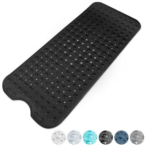 KEPLIN Non-Slip Bath Mat with 200 Suction Cups Cover