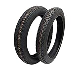 TIRE SET COMBO: Front Tire 2.75-18 and Rear Tire 3.00-18 for Motorcycles 125cc