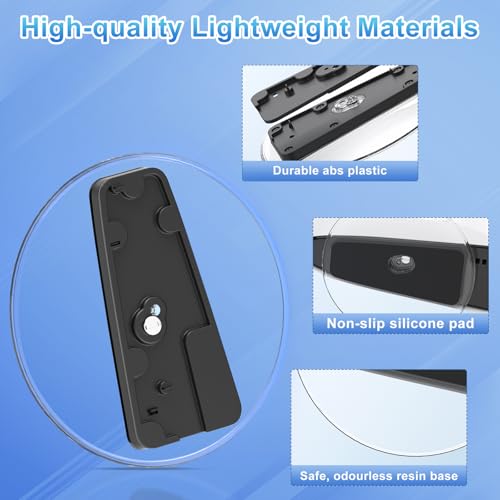 Image of Vertical Stand for PS5 Pro,Stable Stand for PS5 /PS5 Pro /PS5 Slim Console Disc & Digital,Nice Look PlayStation 5 Non-Slip Base Accessories, Tool-Free Installation with a Sturdy Screw