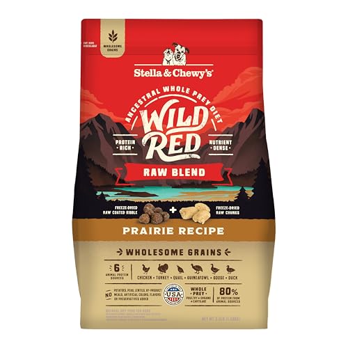 Stella & Chewy's Wild Red Blend Prairie Dry Dog Food, 3.5 lb - image 1