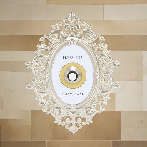 Sonnette de Champagne décorative en fer de style français rétro durable - 4