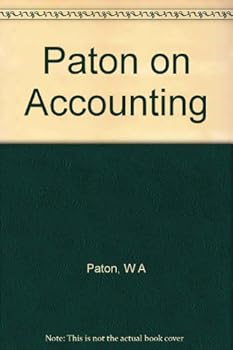 Hardcover Paton on Accounting Book