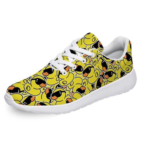 Women's Men's Duck Shoes Running Walking Tennis Shoes Fashion Sneakers