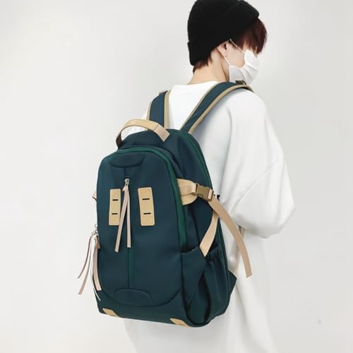 Image of Tinytot 30 Litre Japanese Korean Style School Bag Water-Resistant Laptop & Travel Backpack - Unisex Large 18 Inches Multipurpose Student Backpack for Boys & Girls, Men & Women