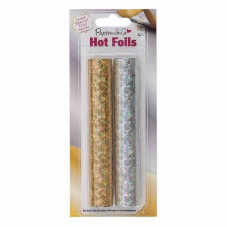 Papermania - 6m Hot Foils Holographic (2pk)
