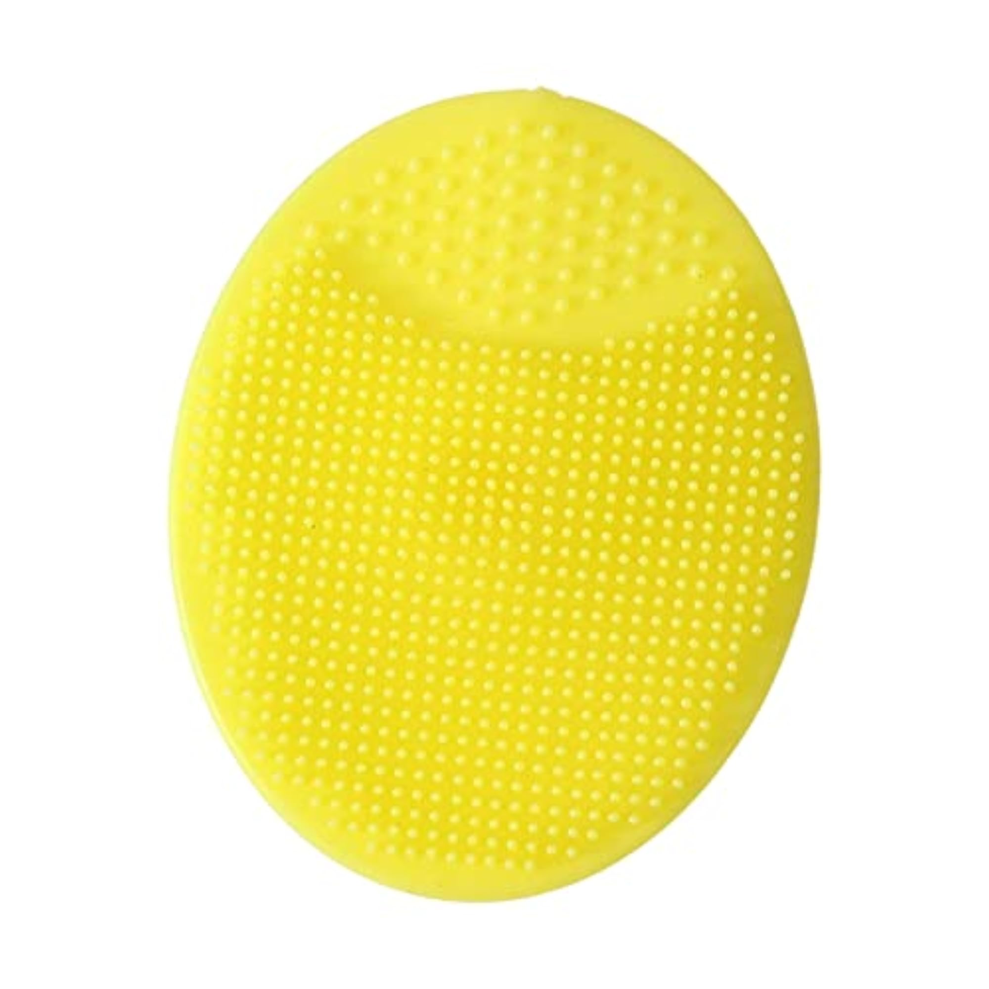Silicone Shampoo Brush for Kids, Yellow