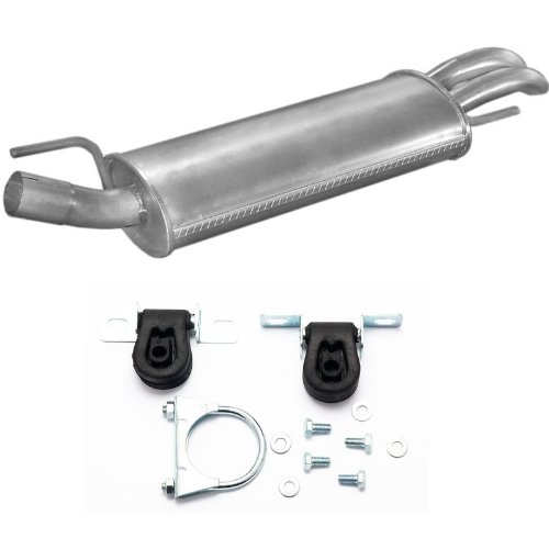Golf 3 1.6i 2.0i SDi ENDSCHALLDà„MPFER AUSPUFF ENDTOPF + MONTAGESATZ