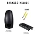 Topfit Wall Connector, Cable Organizer for Tesla Model S, X, 3, Y (Black, 17cm)
