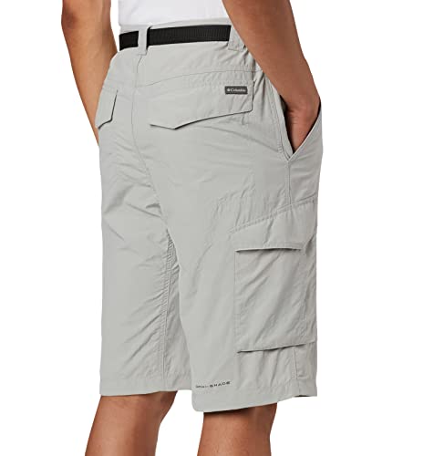 Image of Columbia Men's Silver Ridge Cargo Short, Breathable, UPF 50 Sun Protection, Columbia Grey, 44x12
