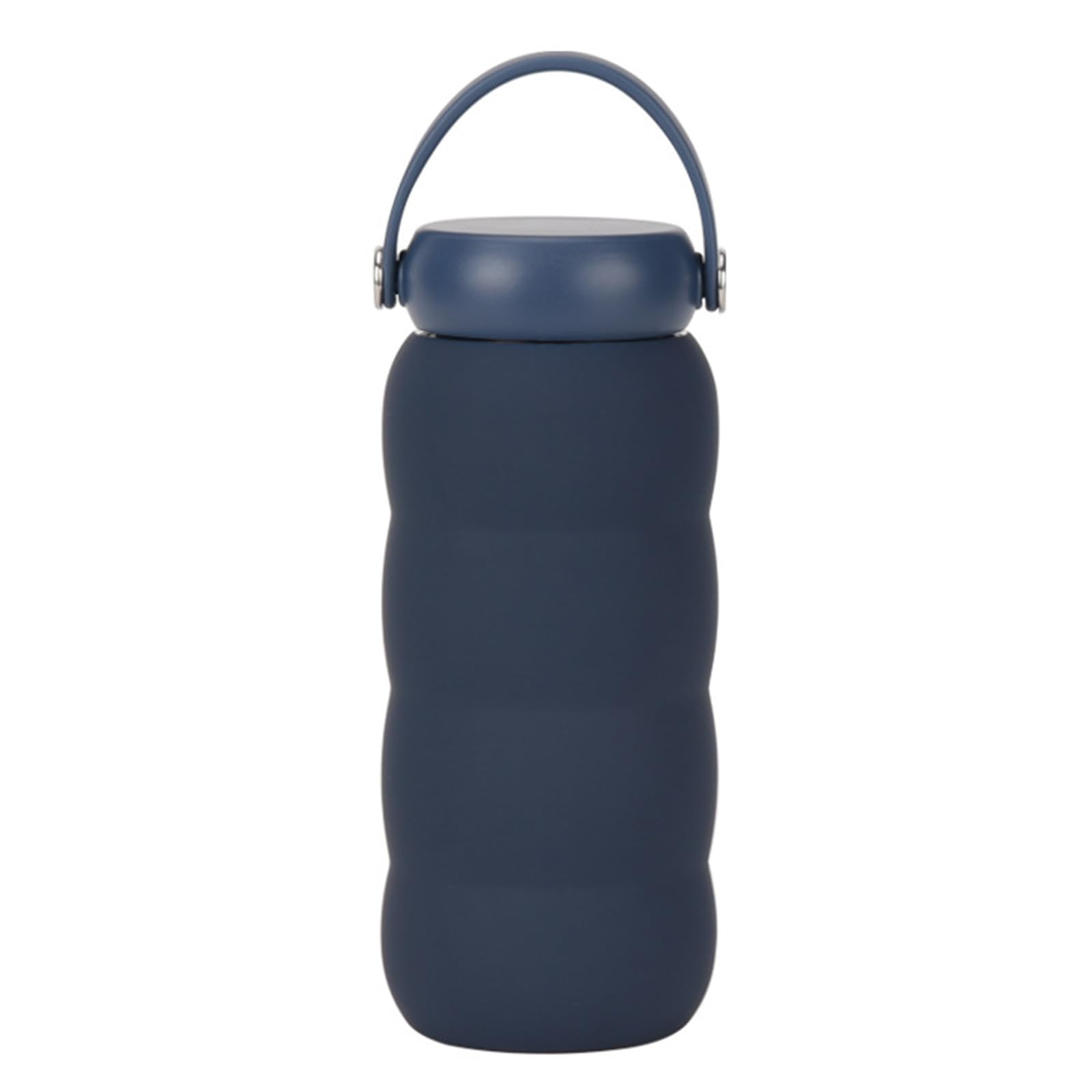 TQUXNGA 600Ml Stainless Steels Water Bottle with Ergonomic Handle for Fitness Enthusiasts and Students Stainless Steels Water Bottle