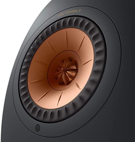 KEF LS50 Wireless II WLAN HiFi System głośników, czarny, aktywny głośnik, HDMI, Airplay 2, Bluetooth, Spotify, Tidal