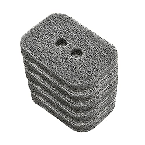 BOAVDRFPN 5 Pcs Disposable Brush Head, Kitchen Sink Cleaning, Powerful All Kinds and Stains Stubborn Dirt (Gray)/998(Gray)