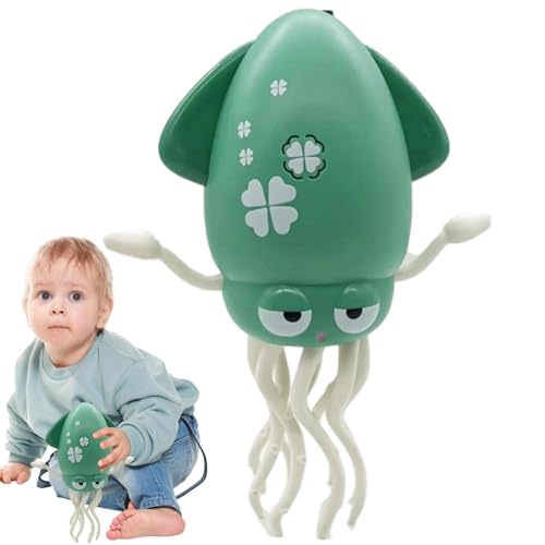 doyandader Electric Dancing Octopus Toy,Elektrisch Tanzender Oktopus Spielzeug, Tanzenden Oktopus Baby Spielzeug Mit LED-Lichtern Und Musik, Leuchtendes Badespielzeug, Für Mädchen