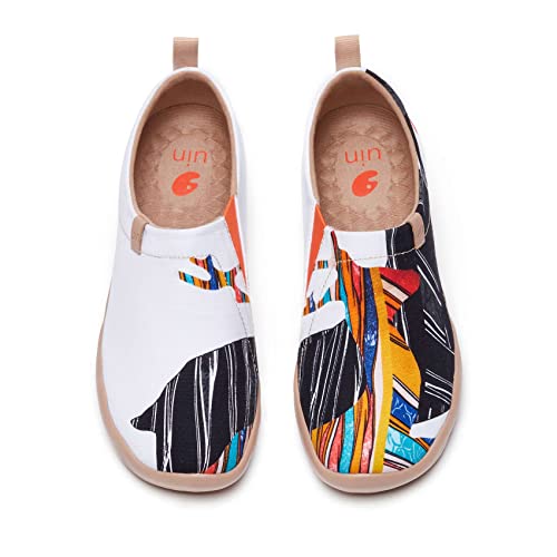 Image of UIN Women's Art Travel Shoes Slip On Casual Cozy Loafers Lightweight Comfort Fashion Sneaker Toledo Ⅰ