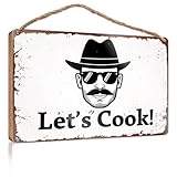 Photo Gallery hello winter sign let s cook! fall decorazione da parete vintage (20 x 30 cm) Photo Gallery hello winter sign let s cook! fall decorazione da parete vintage (20 x 30 cm)