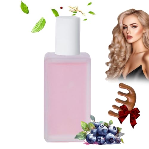 Perfume Para El Cabello Berry Spoiled, Perfume Para El Cabello, Perfume Con Aceites Esenciales Para El Cabello Para Mujeres, Bruma Para El Cabello Con Propiedades Antiencrespamiento (1 pieza)