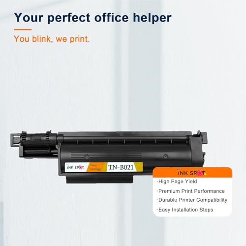 Image of TN B021-100gm, Compatible for Brother HL-B2000D, HL-B2080DW, DCP-B7500D, DCP-B7535DW, MFC-B7715DW (TN-B021 Easy Refill + Powder) Black