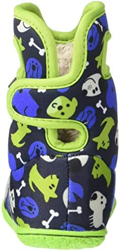 BOGS unisex child Baby Bogs Waterproof Snowboot Rain Boot, Puppies-blue, 6 Infant US | Image 2