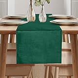 ❥ Camino de mesa lavable encaja perfectamente en el interior de la mesa de comedor, dormitorio, piano, jardín, mesa de almacenamiento, mesa de picnic, fiestas temáticas e incluso una acogedora mesa de café o estudio.
