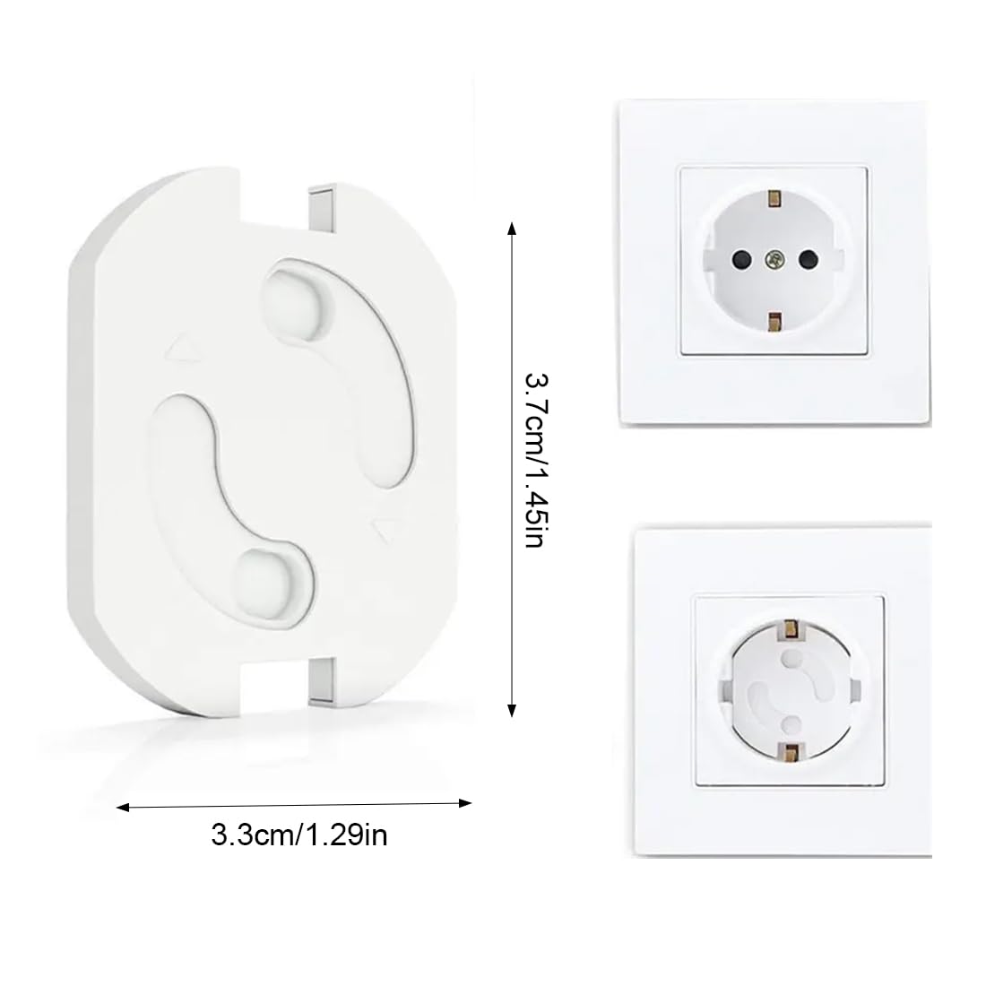 22+4 Pièces Housses De Prise De Courant De Style Italien Et