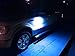 iJDMTOY Ultra Blue LED Under Side Mirror Puddle Lights Compatible With Ford F150 Raptor Edge Explorer Flex, Lincoln Navigator Mark LT MKX etc. (Powered by 18 pcs White SMD LED Lights)
