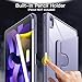 JETech Rotating Case ONLY for iPad Air 11-Inch M4/M3/M2 (2026/2025/2024), iPad Air 5/4 (2022/2020 5th/4th Generation 10.9-Inch), 360 Degree Rotation Protective Stand Cover Clear Back (Purple)