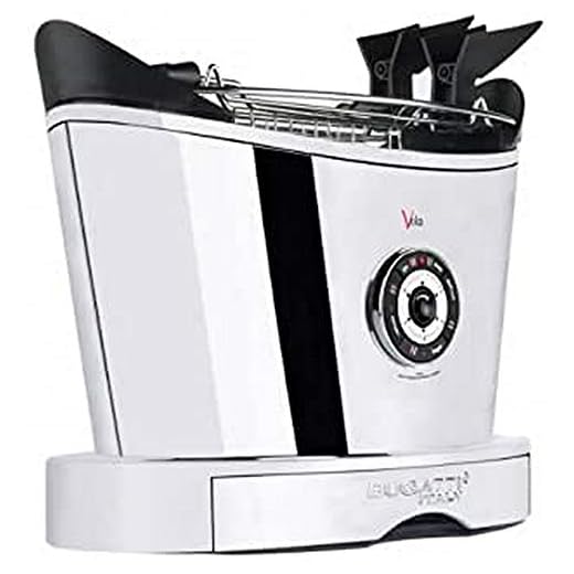 Casa Bugatti Tostadora 13-VOLOCR Cromo