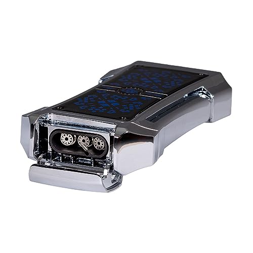Encendedor Rocky Patel Genesis Triple Torch Chrome miniatura 2