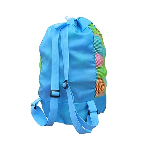 KESYOO Mesh Beach Tote Bag Foldable Storage for Sand Seashells Design for Swimming Outdoor4