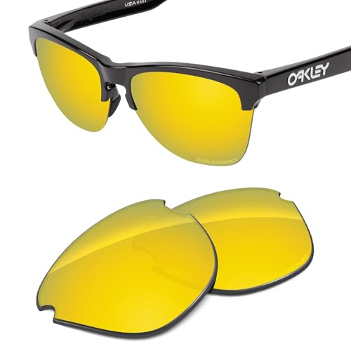 Image of Performance Replacement Lenses Compatible with Oakley Frogskins Lite OO9374 Polarized Etched