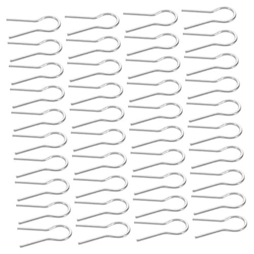 Housoutil Elegant Pottery Kiln Tools 100pcs R-Type Burn Needles High Temp Nonstick Break Resistant for DIY Projects