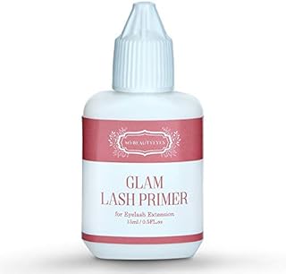 Eyelash Extension Glam Lash Primer 15 ml/Pre-Treatment for Semi Permanent Eyelash/Easily Removes Proteins and Oils/Oil Free/Longer Extension Retention