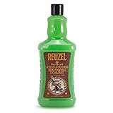 Reuzel Scrub Shampoo - Limpia en profundidad - Ideal para mantener un cuero cabelludo sano - Fórmula estimulante y exfoliante - Perfecto para aquellos que utilizan champú ocasionalmente - 1L
