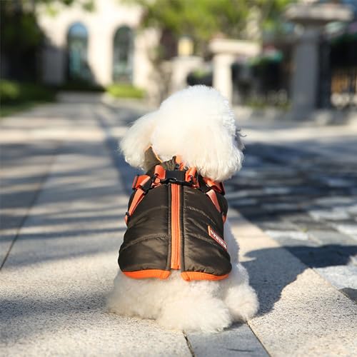 Chubasquero de invierno para perro cómodo con capucha transpirable 8