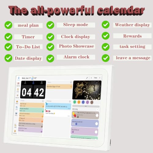 10.1 inch Touchscreen Digital Calendar - image 9