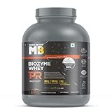 MuscleBlaze Biozyme Whey Protein PR Powder with 30g Protein, 3g Creatine Monohydrate & 50mg AstraGin (Chocolate Fudge, 2kg / 4.4lbs) 2kg