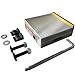 TIANGUOHE 6 * 6inch Permanent Magnetic Chuck, Rectangular Lathe Magnets, 100-120 N/cm² Magnetic Force for Grinding Milling Lathe Workholding