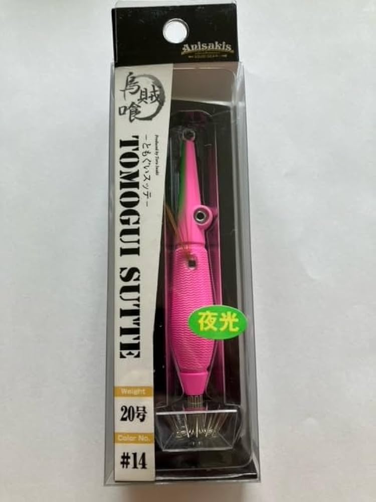 Amazon | アニサキス ともぐいスッテ 20号 #14 ピンク | ノー