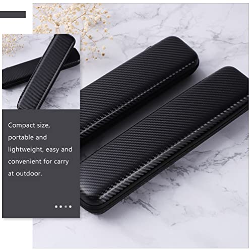 Bolso de almacenamiento para planchas y rizadores de pelo SaditY, 2 piezas, para viaje al aire libre, funda protectora de EVA para plancha, secador y rizador miniatura 5