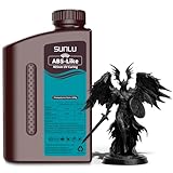 SUNLU Resina ABS-Like per stampante 3D, Resina a Polimerizzazione Rapida UV 405nm per Stampa 3D LCD/DLP/SLA, Non Fragile & Alta Precisione, Nero 1000G