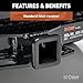 CURT 13633 Class 3 Trailer Hitch, 2-Inch Receiver, Fits Select Subaru Crosstrek