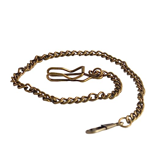 Cadena de reloj para vaqueros de hombre con enganche para cinturón 2