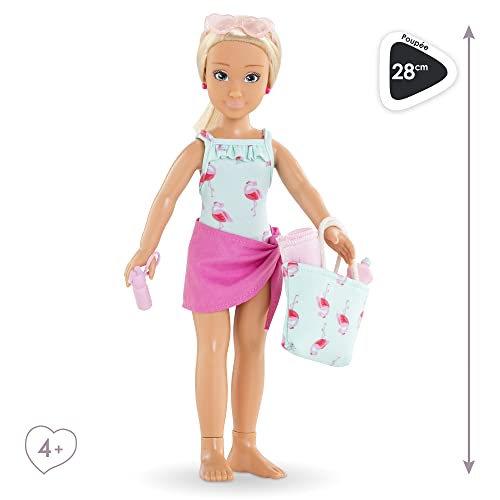 Poupée mannequin Mes Corolle Girls : Coffret Valentine À La Plage Corolle - vue 7