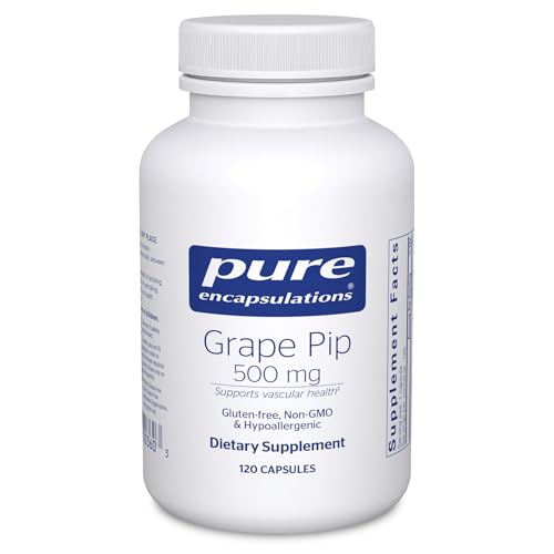 Pure Encapsulations Grape Pip 500 mg | Supports Vascular Health* | 120 Capsules