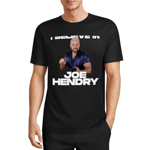 dewe3tdesdEU i-Believe-in-Joe-Hendry-Joe-Hendry-T-Shirt-Oversized-Oversized-t-Shirt-Men-Clothings