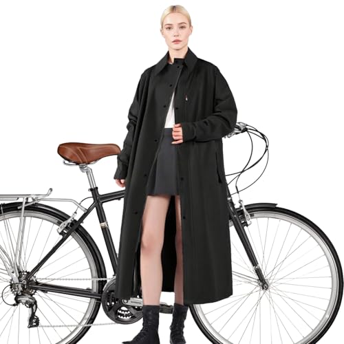 Vêtement d'extérieur unisexe pour adulte longue protection coupe-vent haut de gamme