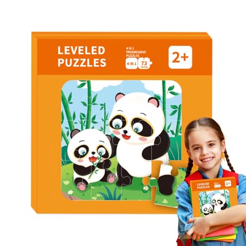 Puzzle magnétique dinosaure 4 en 1, livre de jeux pour l'éveil des tout-petits