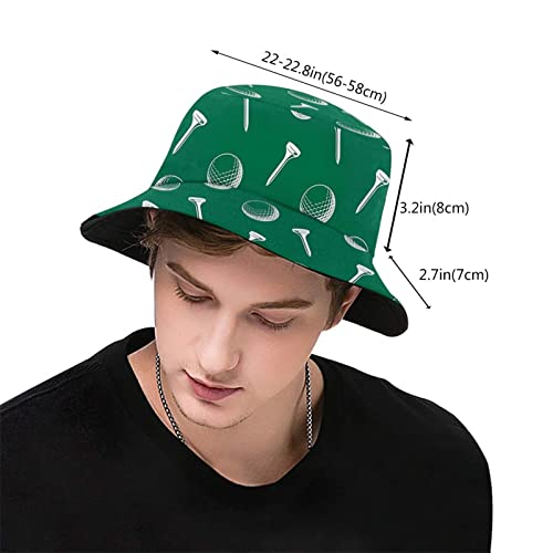 Funny Golf Flag Bucket Hats Fashion Sport Sun Cap Packable Outdoor Fisherman Hat For Women And Men #TOP2