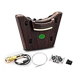 Guitto GGP-01 Guitar Pickups for Classic Acoustic Guitar Pickup Walnut Wood Pickup 1 Set